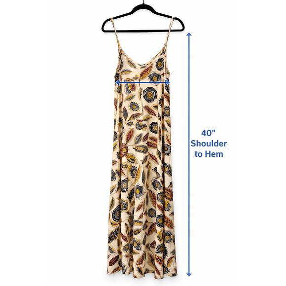 Old Ridel Boho Maxi Mediterranean Vibes 100 Viscose, Small minimalist flowy soft - Picture 5 of 7